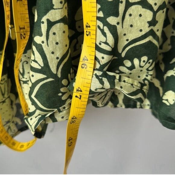 ZARA Maxi Print Dress Kaftan Cover Up Boho Tropical - Picture 13 of 13